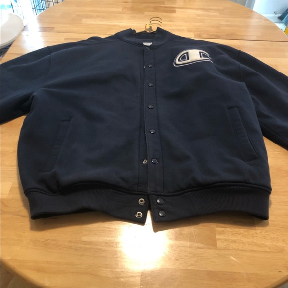 champion letterman jacket men